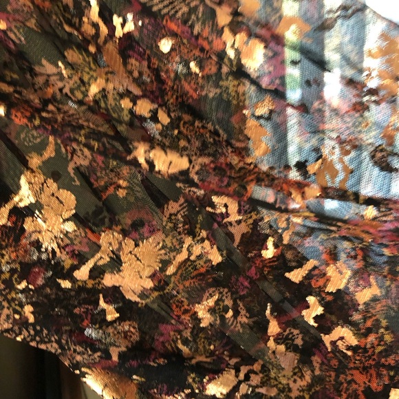 Free People Purple Floral Embroidered Blouse - Picture 6 of 6